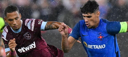 Europa Conference League - Grupa B: West Ham United - Fotbal Club FCSB 3-1